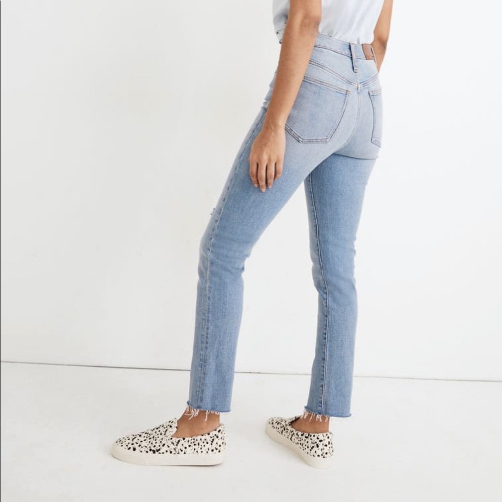 Madewell “Perfect Vintage Jean” size 27 light wash high waist